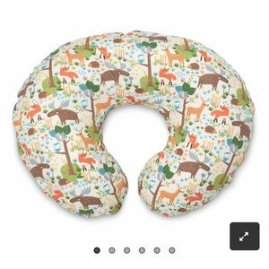 NEW IN BOX! Boppy slipcover earth tone woodland